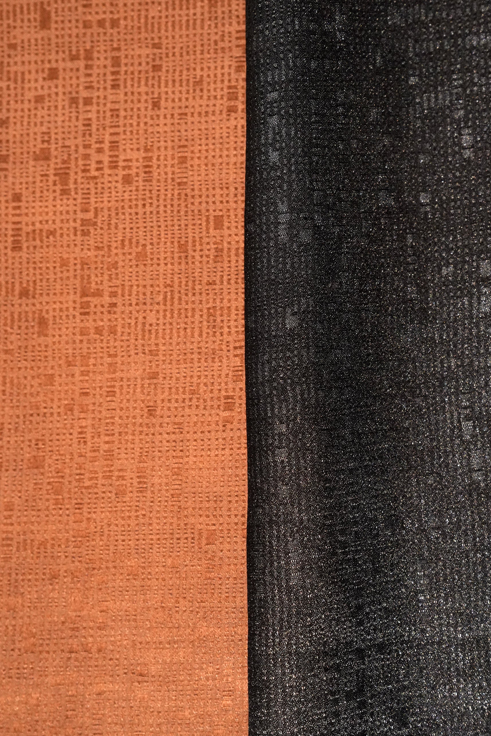 D.02 – Cipher Pattern 24 Momme Jacquard Satin Gambiered Silk