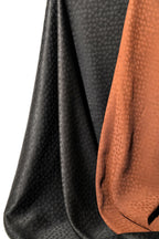 D.04 · 26 Momme Daisy Motif Jacquard Satin Gambiered Silk