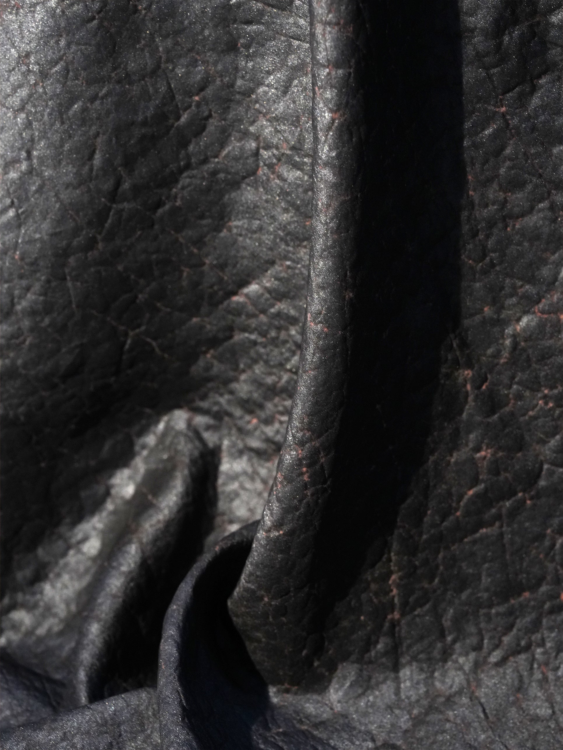 F.01 - Cracked Surface Xiangyun Silk (Naturally Aged)