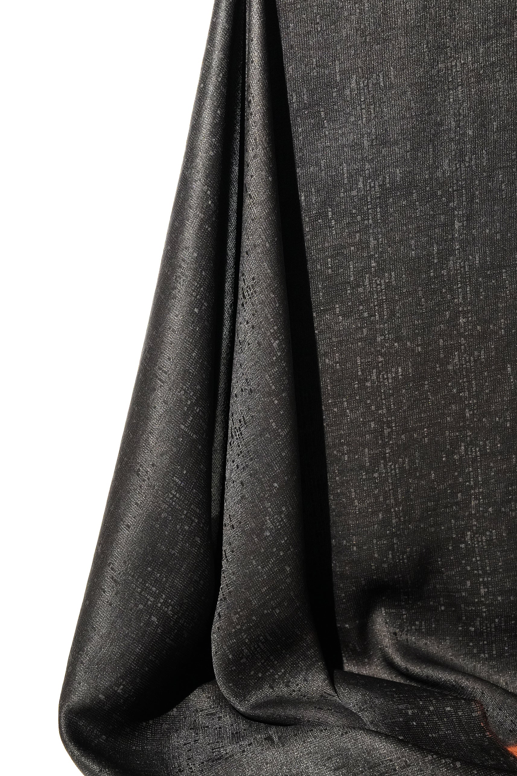 D.02 – Cipher Pattern 24 Momme Jacquard Satin Gambiered Silk