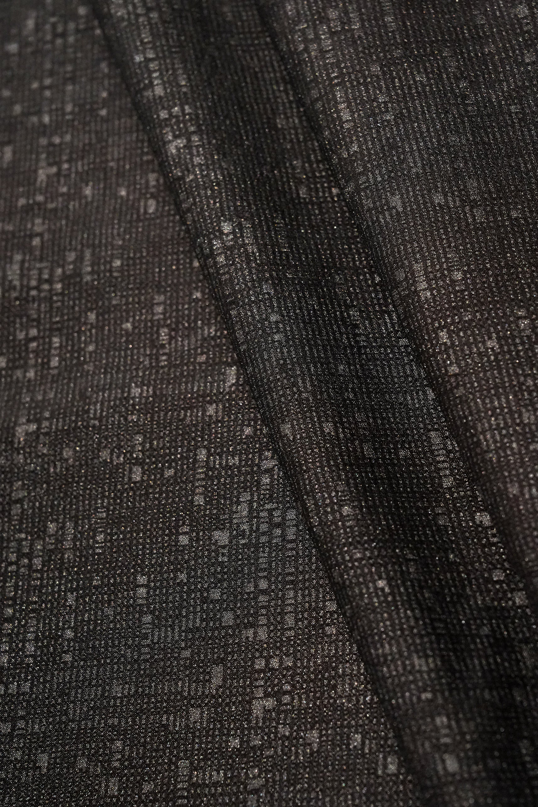 D.02 – Cipher Pattern 24 Momme Jacquard Satin Gambiered Silk