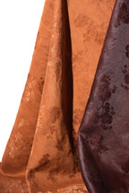 R.01 · 30 Momme Plum Blossom Jacquard Botanical-Dyed Silk (Un–Mud–Dyed)